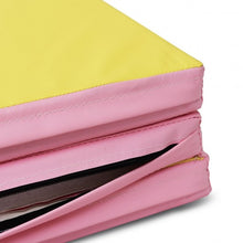 Load image into Gallery viewer, 6' x 2' Folding Fitness Exercise Carry Gymnastics Mat
