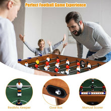 Load image into Gallery viewer, 27" Indoor Folding Christmas Gift Foosball Table
