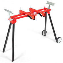Load image into Gallery viewer, Folding Miter Saw Stand with Heavy Duty Saw Frame-Red
