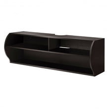 Load image into Gallery viewer, 48.5" 2 Tier Modern Wall Mounted Hanging Floating Shelf
