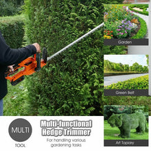 Load image into Gallery viewer, 20v Cordless Hedge Trimmer 24-Inch Dual Action Blade with Battery and Charger
