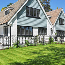 Load image into Gallery viewer, 24in x 8Ft Outdoor Decorative Garden Fence Set
