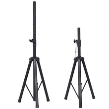 Load image into Gallery viewer, Pair of Tripod Speaker Stands with Carry Bag &amp; Cables

