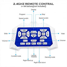 Load image into Gallery viewer, Remote Control Programmable Intelligent Combat Fighting Robot -Blue
