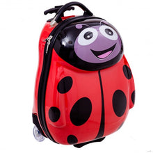 Load image into Gallery viewer, 2 pcs Beetle Shaped Kids School Luggage Suitcase &amp; Backpack
