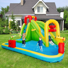 Load image into Gallery viewer, Inflatable Splash Water Bounce House Jump Slide Bouncer
