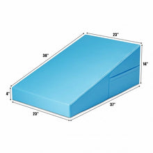 Load image into Gallery viewer, Incline Wedge Fitness Skill Tumbling Gymnastics Mat-Blue
