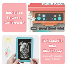 Load image into Gallery viewer, Kitchen Playset with Simulation of Spray &amp; Realistic Lights &amp; Sounds
