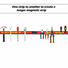 Load image into Gallery viewer, 3 PCS 8" 12" 18" Magnetic Tool Holder Bar Organizer Storage Rack Knife Wrench
