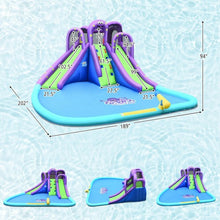 Load image into Gallery viewer, Inflatable Water Park Mighty Bounce House with Large Pool
