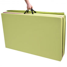 Load image into Gallery viewer, 4' x 10' x 2" Multi-Colors Folding PU Panel Gymnastics Mat
