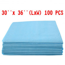 Load image into Gallery viewer, 100 pcs 30" x 36" Pet Wee Pee Piddle Pad
