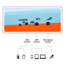 Load image into Gallery viewer, 3 in 1 Kids Piano Keyboard Drum Set with Music Fountain
