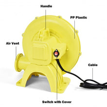 Load image into Gallery viewer, 480 W 0.64 HP Air Blower Pump Fan for Inflatable Bounce House
