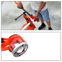 Load image into Gallery viewer, Ratchet Ratcheting Pipe Threader Kit Set
