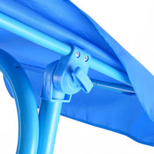 Load image into Gallery viewer, Outdoor Kids Patio Swing Bench with Canopy 2 Seats
