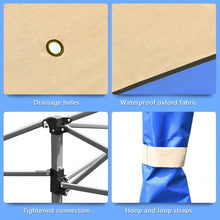 Load image into Gallery viewer, 13'x13' Pop Up Canopy Tent Instant Outdoor Folding Canopy Shelter-Blue
