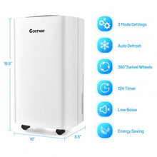 Load image into Gallery viewer, 24 Pints 1500 Sq. Ft Portable Dehumidifier For Medium To Large Spaces

