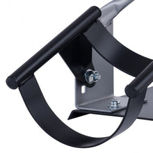 Load image into Gallery viewer, Motorcycle Wheel Chock 17" - 21" Tires Bike Stand Lift Mount Trailer -Silver
