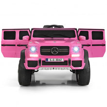 Load image into Gallery viewer, 12V Licensed Mercedes-Benz Kids Ride On Car-Pink
