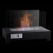Load image into Gallery viewer, Stainless Steel Portable Tabletop Ventless Bio Ethanol Fireplace
