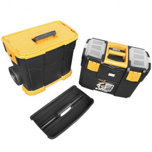 Load image into Gallery viewer, Rolling Toolbox Stackable Cabinet Storage Chest Organizer with Handle

