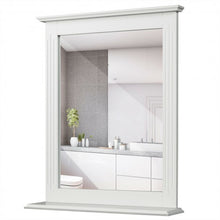 Load image into Gallery viewer, Bathroom Wall Mirror with Shelf Vanity Makeup Mirror
