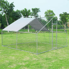Load image into Gallery viewer, Large Walk in Shade Cage Chicken Coop with Roof Cover-13'
