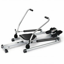 Load image into Gallery viewer, Exercise Adjustable Double Hydraulic Resistance Rowing Machine
