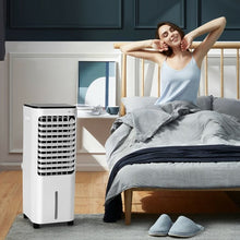 Load image into Gallery viewer, 4-in-1 Convenient Evaporative Air Cooler 12L Water Tank 4 Ice Boxes-White
