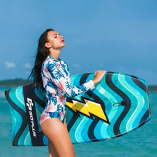 Load image into Gallery viewer, 37" Lightweight Bodyboard with Wrist Leash for Kids and Adults-M
