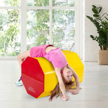 Load image into Gallery viewer, 25" x 30" Octagon Skill Shape Exercise Gymnastic Mat-Yellow
