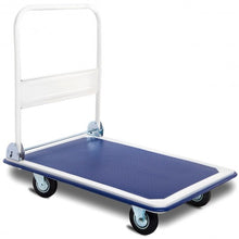 Load image into Gallery viewer, 660lbs Folding Platform Cart Dolly Hand Truck
