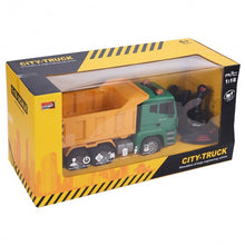 Load image into Gallery viewer, 1/18 5CH Remote Control RC Construction Dump Truck
