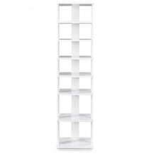 Load image into Gallery viewer, Wooden Shoebox Stand 7 Tiers Shoe Rack Organizer
