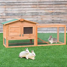 Load image into Gallery viewer, Wooden Rabbit Chicken Coop Poultry Cage
