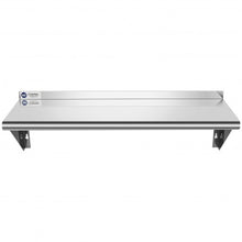 Load image into Gallery viewer, 12" � 36" Stainless Steel NSF Commercial Wall Mount Shelf - Kitchen &amp; Restaurant
