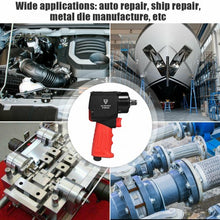 Load image into Gallery viewer, 1/2" Mini Air Impact Wrench Pneumatic Driver with Hammers
