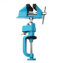 Load image into Gallery viewer, Bench Vise Swivel 3" Tabletop Clamp Vice Tilts Rotate 360 Universal Work
