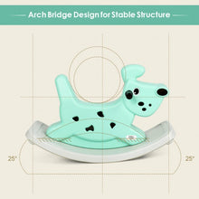 Load image into Gallery viewer, Baby Kids Animal Rocking Horse with Music and Lights-Green
