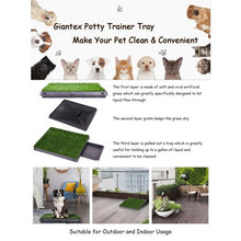 Load image into Gallery viewer, 25" x 20" Puppy Potty Training Toilet Turf Mat
