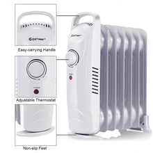 Load image into Gallery viewer, 700 W Heater Portable Electric Oil Filled Radiator
