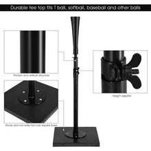 Load image into Gallery viewer, 36" Adjustable Heavy Duty Batting Tee for Baseball
