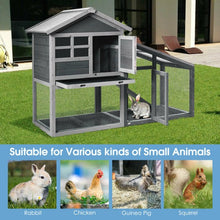 Load image into Gallery viewer, Large Wooden Chicken Coop for Indoor &amp; Outdoor Use
