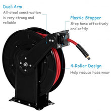 Load image into Gallery viewer, 3/8" x 65' Auto Rewind Retractable Air Hose
