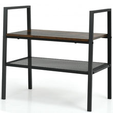 Load image into Gallery viewer, 2-Tier Storage Stackable Shoe Shelf Display Rack  for Home

