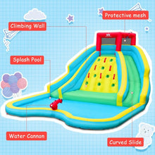 Load image into Gallery viewer, Inflatable Mighty Water Park Bouncy Splash Pool Climb Wall
