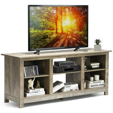 Load image into Gallery viewer, 2-Tier 58" TV Stand Entertainment Media Console Center-Gray
