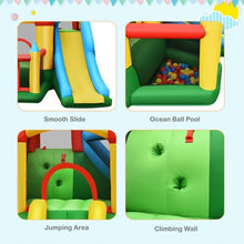 Load image into Gallery viewer, Kids Inflatable Dual Slide Jumping  Castle with 780W Blower

