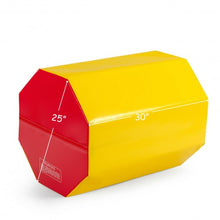 Load image into Gallery viewer, 25" x 30" Octagon Skill Shape Exercise Gymnastic Mat-Yellow
